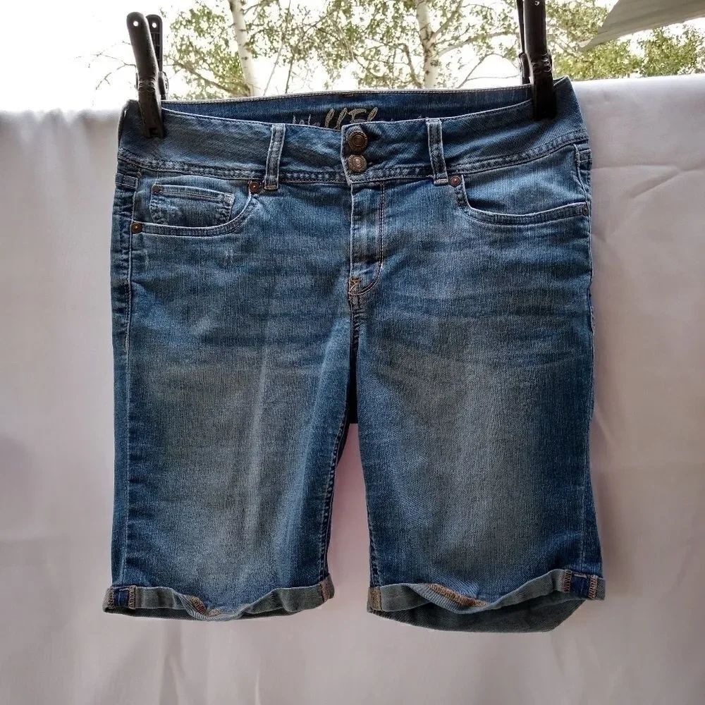 Wallflower denim shorts